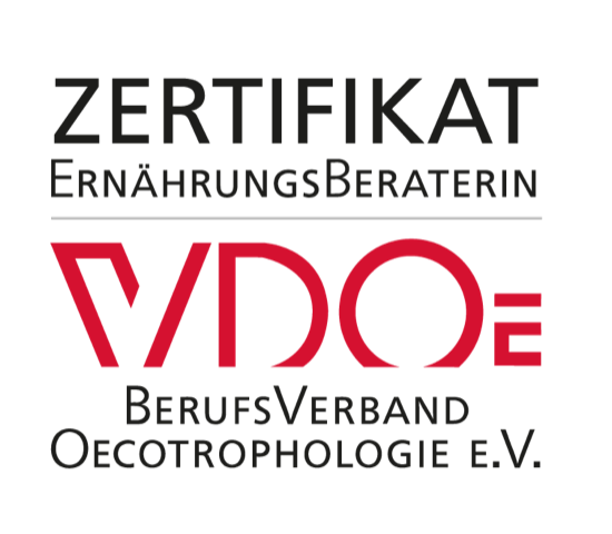 Ernährungsberatung und Ernährungscoaching VDOE Logo